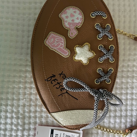 Betsey Johnson Football Purse – NWT - Picture 2 of 6